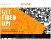Tablet Screenshot of isparkconsulting.ca